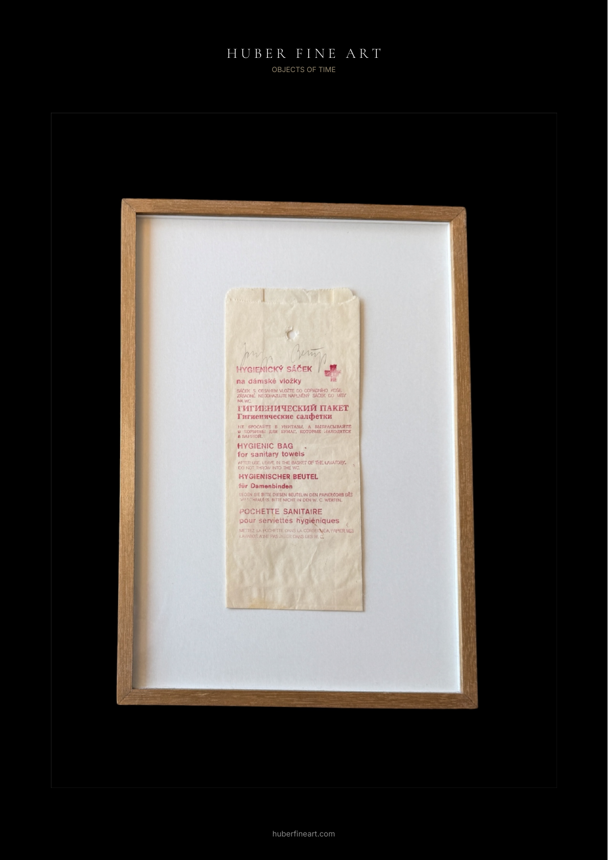 Joseph Beuys — Hygienicky Sácek – PDF Preview